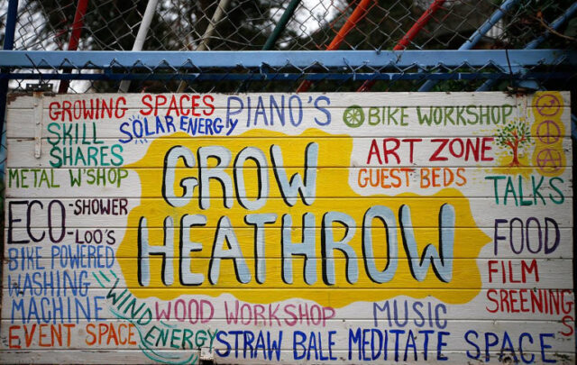 Grow Heathrow board