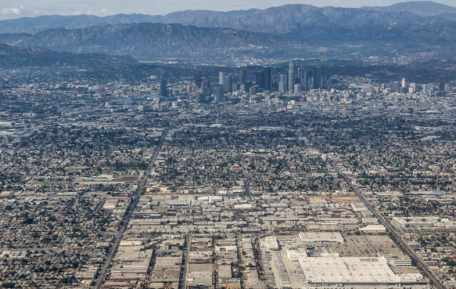 Los Angeles from the air